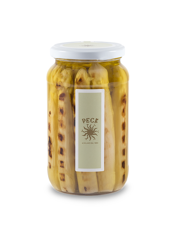 Sweet and sour white asparagus 590 g