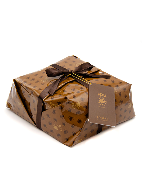 Colomba (easter cake) with three chocolates 1kg