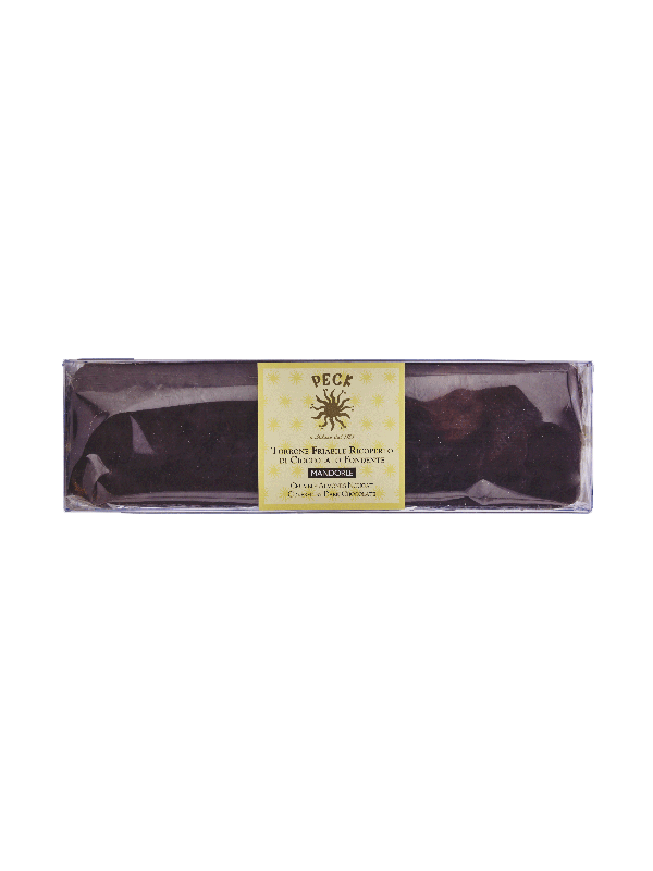 Crumbly nougat covered in dark chocolate 250 g